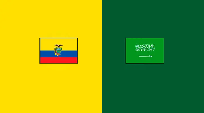 Ecuador vs Arabia Saudita